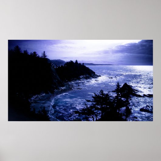 Blues an den Küsten Poster (Vorne)