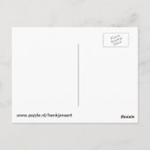 BLUES auf der Postkarte (grün) (Rückseite)