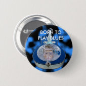Blues-Baby-Knopf Button (Vorne & Hinten)