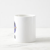 Blues Berry Funny Fruit Pun Kaffeetasse (Mittel)