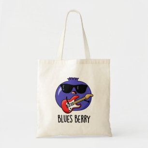 Blues Berry Funny Fruit Pun Tragetasche