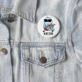 Blues Bird Funny Bluebird Pub Button (Beispiel)