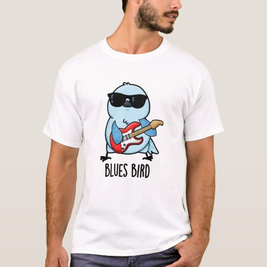 Blues Bird Funny Bluebird Pub T-Shirt (Vorderseite)