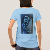 Blues Blue Beads auf Mannequin Chic T-Shirt (Rückseite)