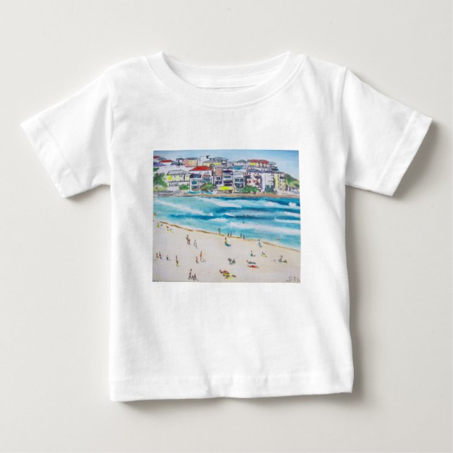 Blues Bondi Baby T-shirt (Vorderseite)