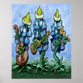 Blues Bonnets Poster (Vorne)