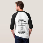 Blues Bros anwesendes Pampastock 2011 T-Shirt (Schwarz voll)