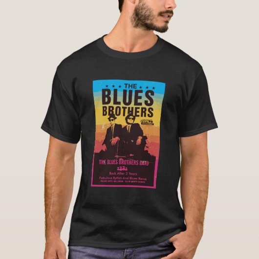 Blues Brothers Band Poster T-Shirt (Vorderseite)