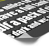 Blues Brüder Bluesmobile Filmfernsehen Poster (Ecke)