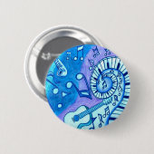 Blues Button (Vorne & Hinten)