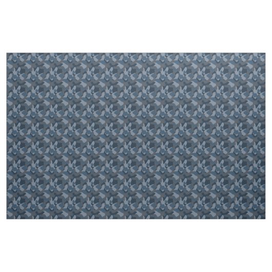 Blues Camo Stoff (Yard (91,4 cm))