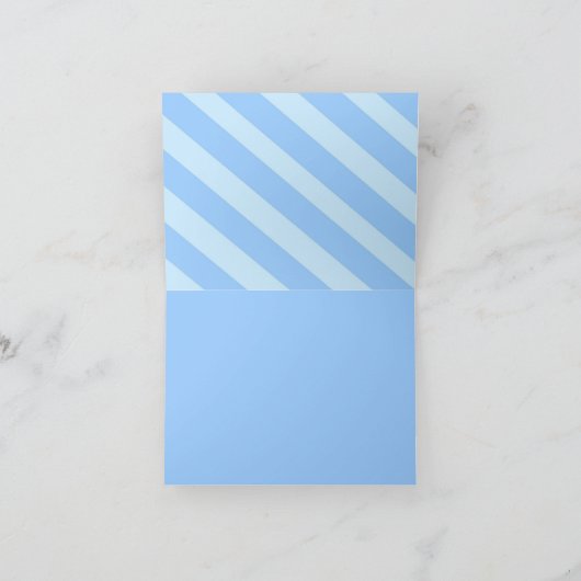 Blues Card Dankeskarte (Innenseite)