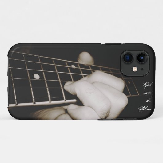 Blues Case-Mate iPhone Hülle (Rückseite (Horizontal))