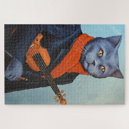 Blues Cat Puzzle (Horizontal)