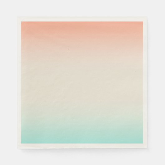 Blues Coral Linen Blends  Serviette (Vorderseite)