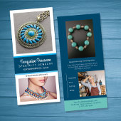 Blues Creative Marketing Rack Card Werbekarte