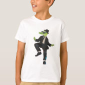 Blues Croco T-Shirt (Vorderseite)