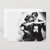 Blues Dancers Postkarte (Vorne/Hinten)