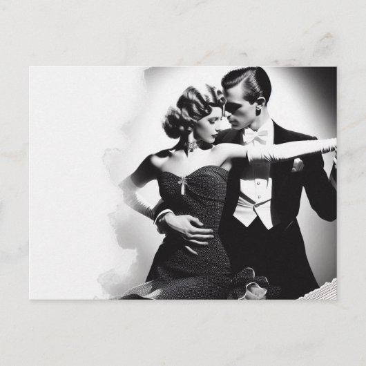 Blues Dancers Postkarte (Vorderseite)