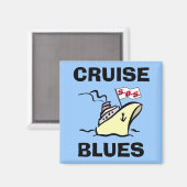 Blues der Kreuzfahrten - Karnevalssplendor Magnet (Vorderseite/Rückseite)