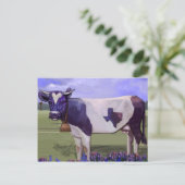 Blues der Milchkühe Postkarte (Stehend Vorderseite)