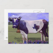 Blues der Milchkühe Postkarte (Vorne/Hinten)