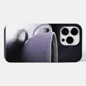 Blues des Kaffees iPhone Hülle (Rückseite (Horizontal))