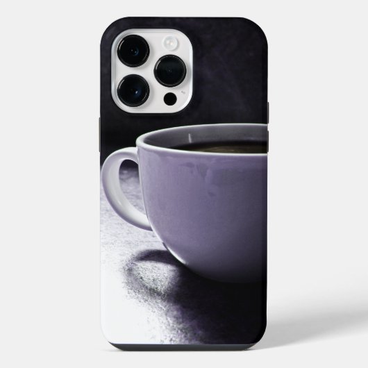 Blues des Kaffees iPhone Hülle (Rückseite)