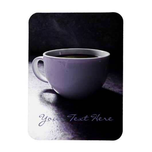 Blues des Kaffees Magnet (Vertikal)