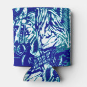 Blues des Karnevals Dosenkühler (Rückseite)