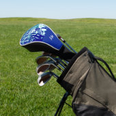 Blues des Karnevals Golf Headcover (In SItu)