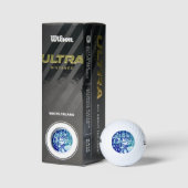 Blues des Karnevals Golfball (Verpackungen)
