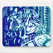 Blues des Karnevals Mousepad (Vorne)