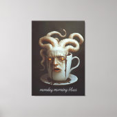 Blues des Koffeinspiegels 4 Leinwanddruck (Vorderseite)