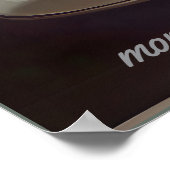 Blues des Koffeinspiegels Poster (Ecke)