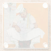 Blues Erntedank Day Glasuntersetzer (Rückseite)