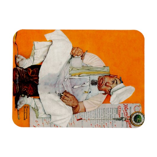 Blues Erntedank Day Magnet (Horizontal)