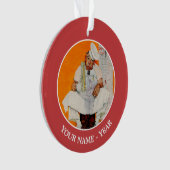 Blues Erntedank Day Ornament (Vorderseite)