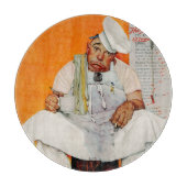 Blues Erntedank Day Schneidebrett (Vorderseite)