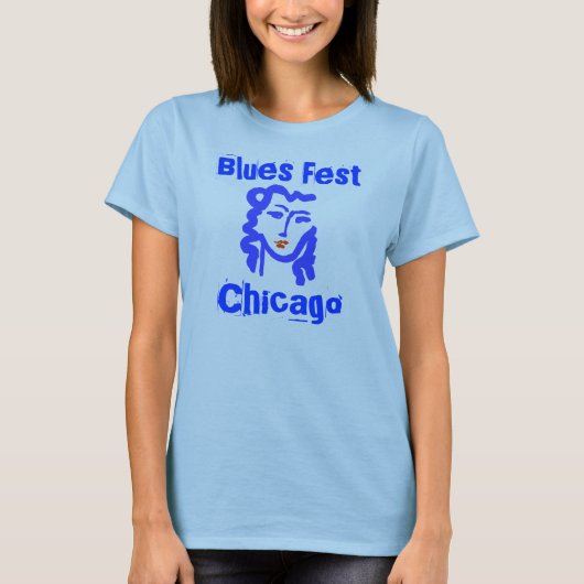 Blues Fest, Chicago T-Shirt (Vorderseite)