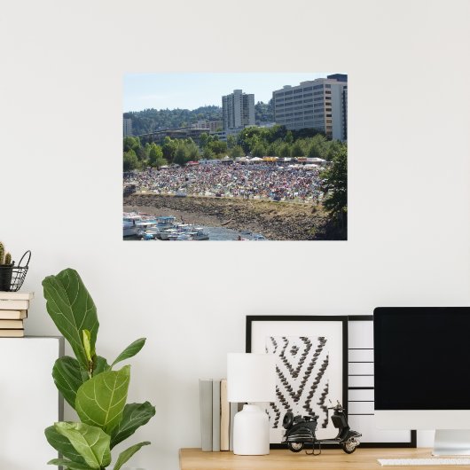 Blues Festival Portland 4. Juli 2005 Poster (Heimbüro)
