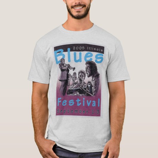 Blues Festival T-Shirt (Vorderseite)