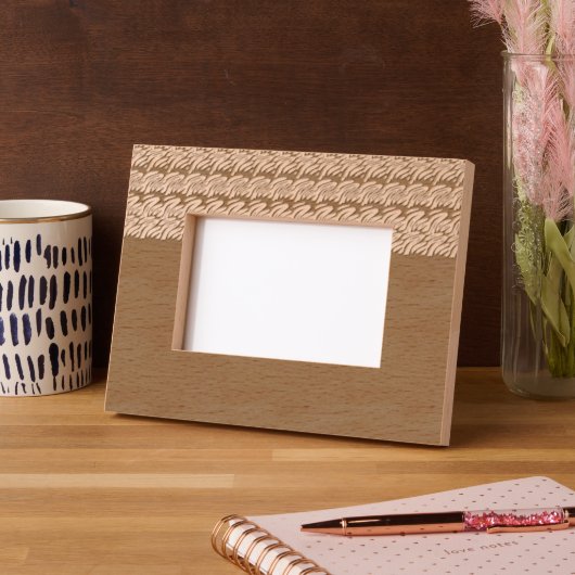 Blues Flames Geätzte Rahmen (Links)