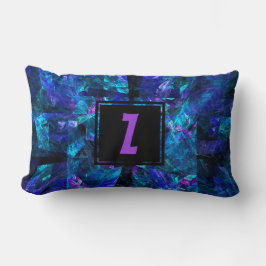 Blues für den Anfangsbuchstaben Lendenkissen