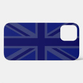 Blues für einen "Union Jack" Case-Mate iPhone Hülle (Rückseite (Horizontal))