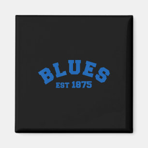 Blues Gegründet 1875 Footbyll Fußball Fans Club Magnet