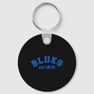 Blues Gegründet 1875 Footbyll Fußballfans Club Schlüsselanhänger