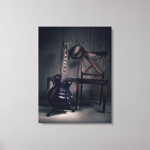 Blues-Gitarre Leinwanddruck