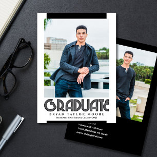 Blues Graduate Foto Ankündigung