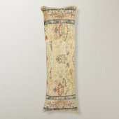 Blues Grau Seitenschläferkissen (Vorderseite Vertikal)